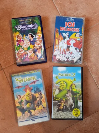 Lote cintas de video (VHS)