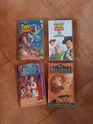 Lote cintas de video (VHS)