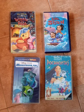 Lote cintas de video (VHS)
