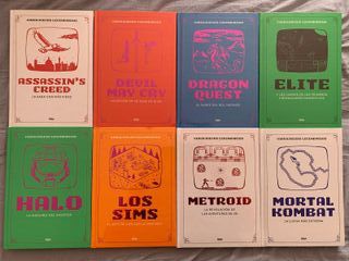 Pack 8 Libros Videojuegos Legendarios RBA
