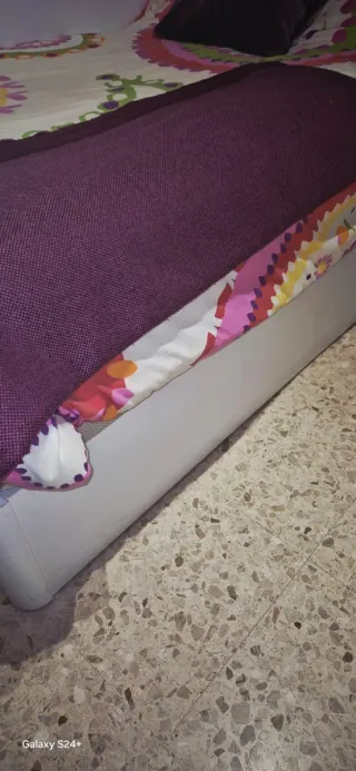 Canapé + Colchón 105x190 Blanco