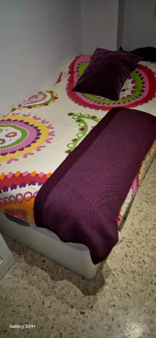 Canapé + Colchón 105x190 Blanco