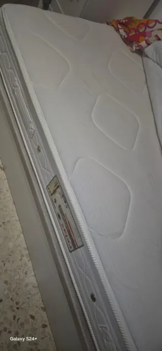 Canapé + Colchón 105x190 Blanco