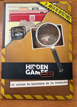 Gioco da tavolo Hidden Games: Il crimine di Quintana