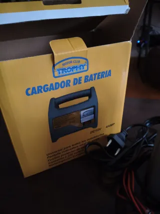 Cargador Batería Coche 12V Ref. 3504