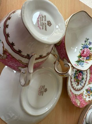Tazas de porcelana Lady Carlyle