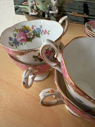 Tazas de porcelana Lady Carlyle