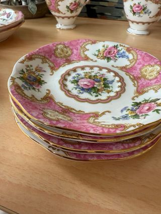 Tazas de porcelana Lady Carlyle