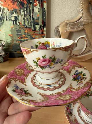 Tazas de porcelana Lady Carlyle