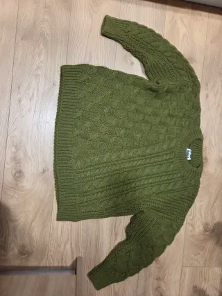 Jersey Bimba y Lola verde trenzado