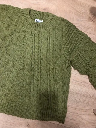 Jersey Bimba y Lola verde trenzado