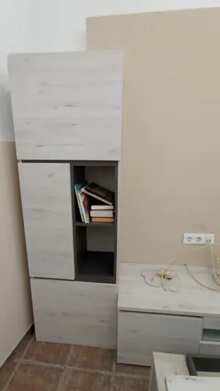 Conjunto salón: mueble y mesa