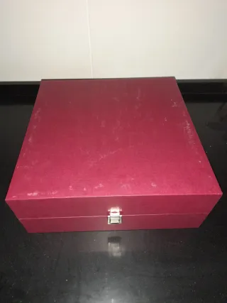 Juego Botella y Vasos de Cristal