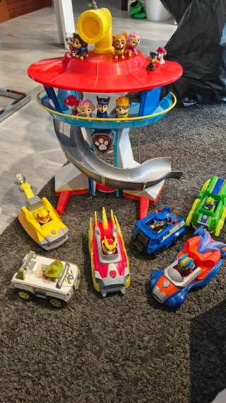 Patrulla Canina Torre y Vehículos