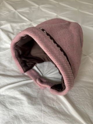 Conjunto Chaquetón y Gorro Niña Rosa