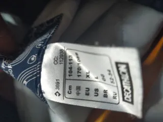 Parka Tribord Roja y Azul