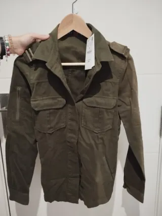 Chaqueta verde militar Talla S