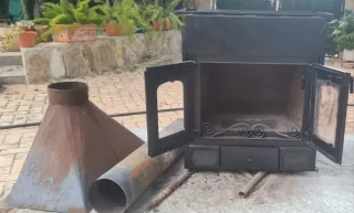 Chimenea de Leña Hierro DOMUSA
