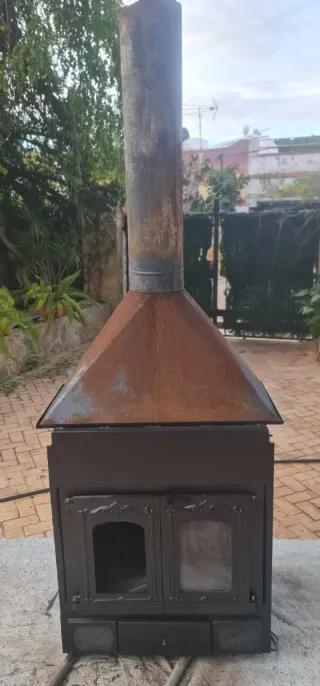 Chimenea de Leña Hierro DOMUSA