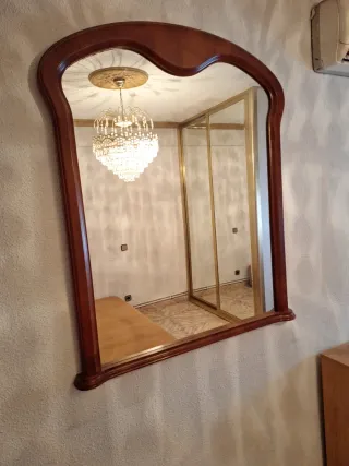 Espejo Getafe Madera 90x110cm