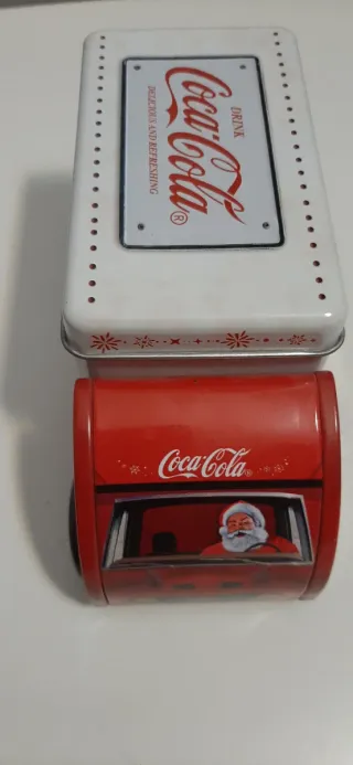 Camión Chapa Coca-Cola Santa Claus