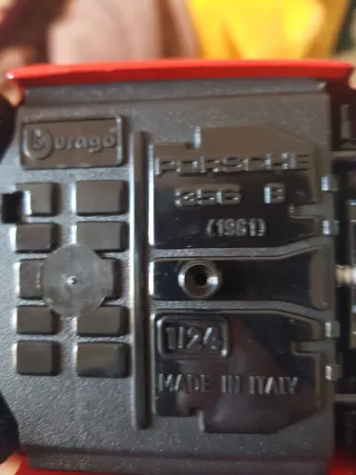 Burago Porsche 356 B Cabriolet Rojo