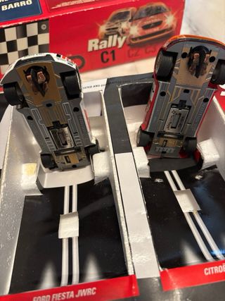 Scalextric C1 Rally Coches Barro