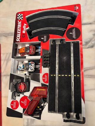 Scalextric C1 Rally Coches Barro
