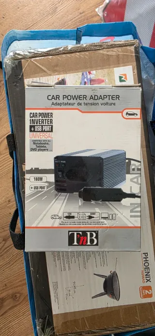 Inversor Coche 12V a 220V 180W