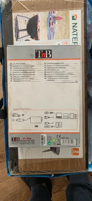 Inversor Coche 12V a 220V 180W