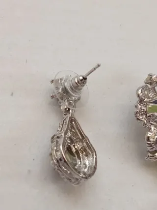 Aderezo fallera plata niña pequeña.