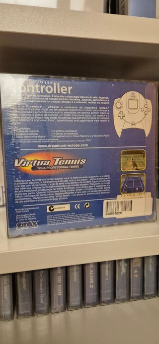 Pack Dreamcast Virtua Tennis + Mando