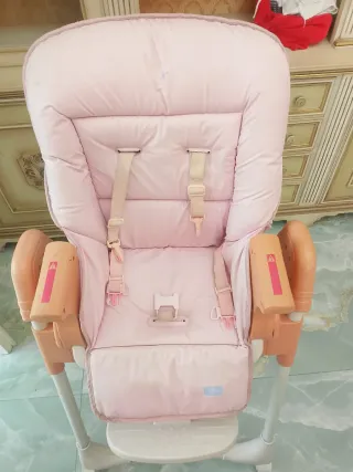 Seggiolone pappa rosa