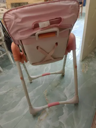 Seggiolone pappa rosa