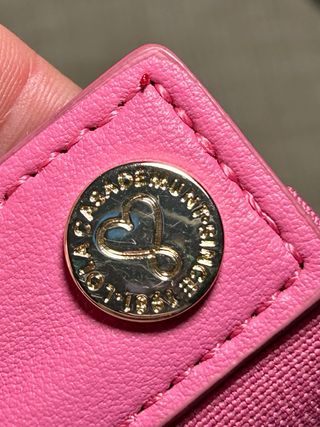 Cinturón Lola Casademunt fucsia con cristales