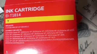 Cartuchos Tinta Epson EI-T1813 M Amarillo