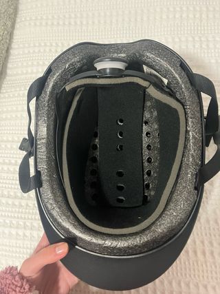 Casco de equitación Fouganza negro