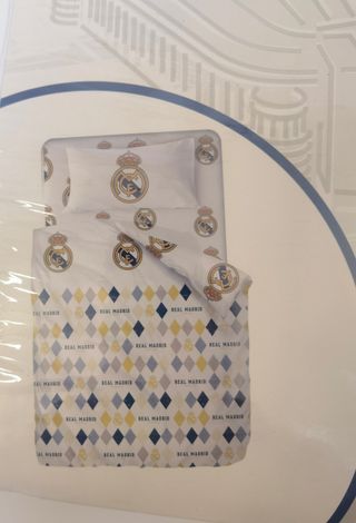 Juego Sábanas Real Madrid Cama 90