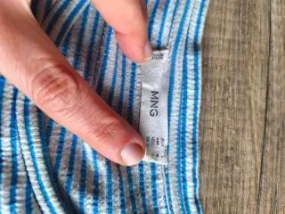 Camiseta Mango Rayas Talla L