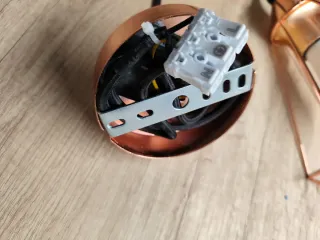 Lámpara Techo estilo Industrial color Cobre