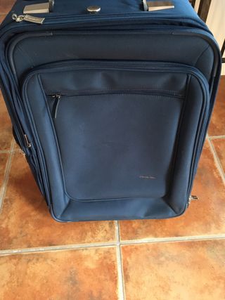 Maleta de viaje azul