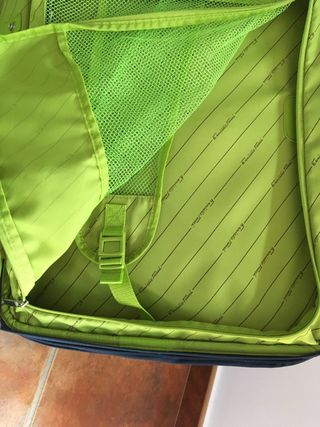 Maleta de viaje azul