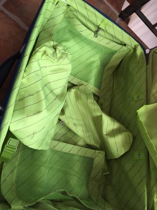 Maleta de viaje azul