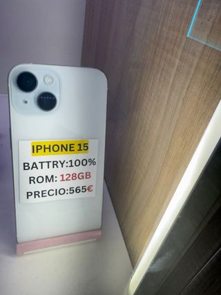 iPhone 15 128GB Blanco