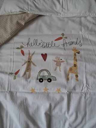 Juego sábanas y funda nórdica cuna