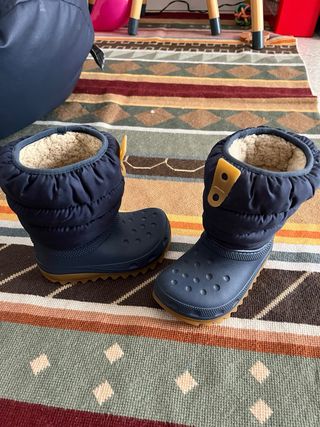 Botas nieve o invierno, Neo Crocs 25/26 talla