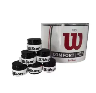 30 grip Wilson Pro Comfort Overgrip negras