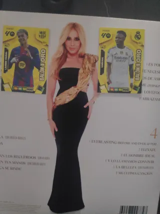 2 Cromos Balón de Oro: Lamine Yamal y Vinicius