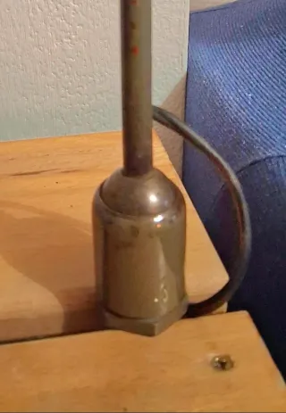 Lámpara flexo taller industrial años 50