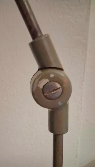 Lámpara flexo taller industrial años 50